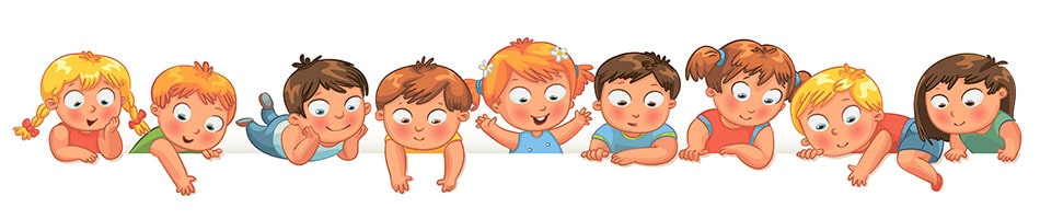 A healthy baby is a happy child