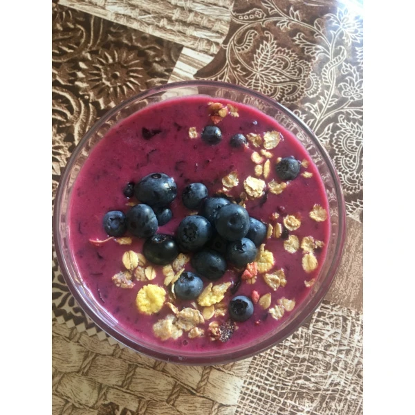 Our raw breakfast, Sochi, 2019