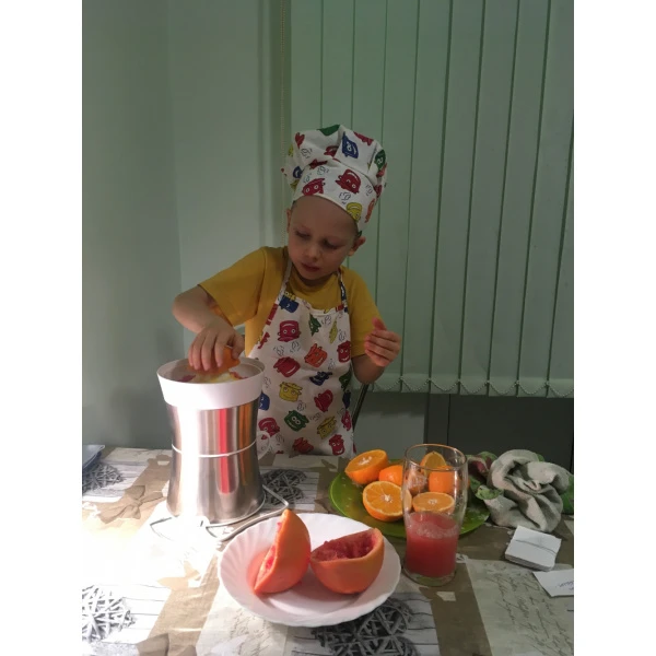 Grape and orange fresh, Obninsk, 2018