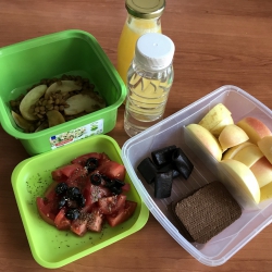 School meal. Sochi, 2019